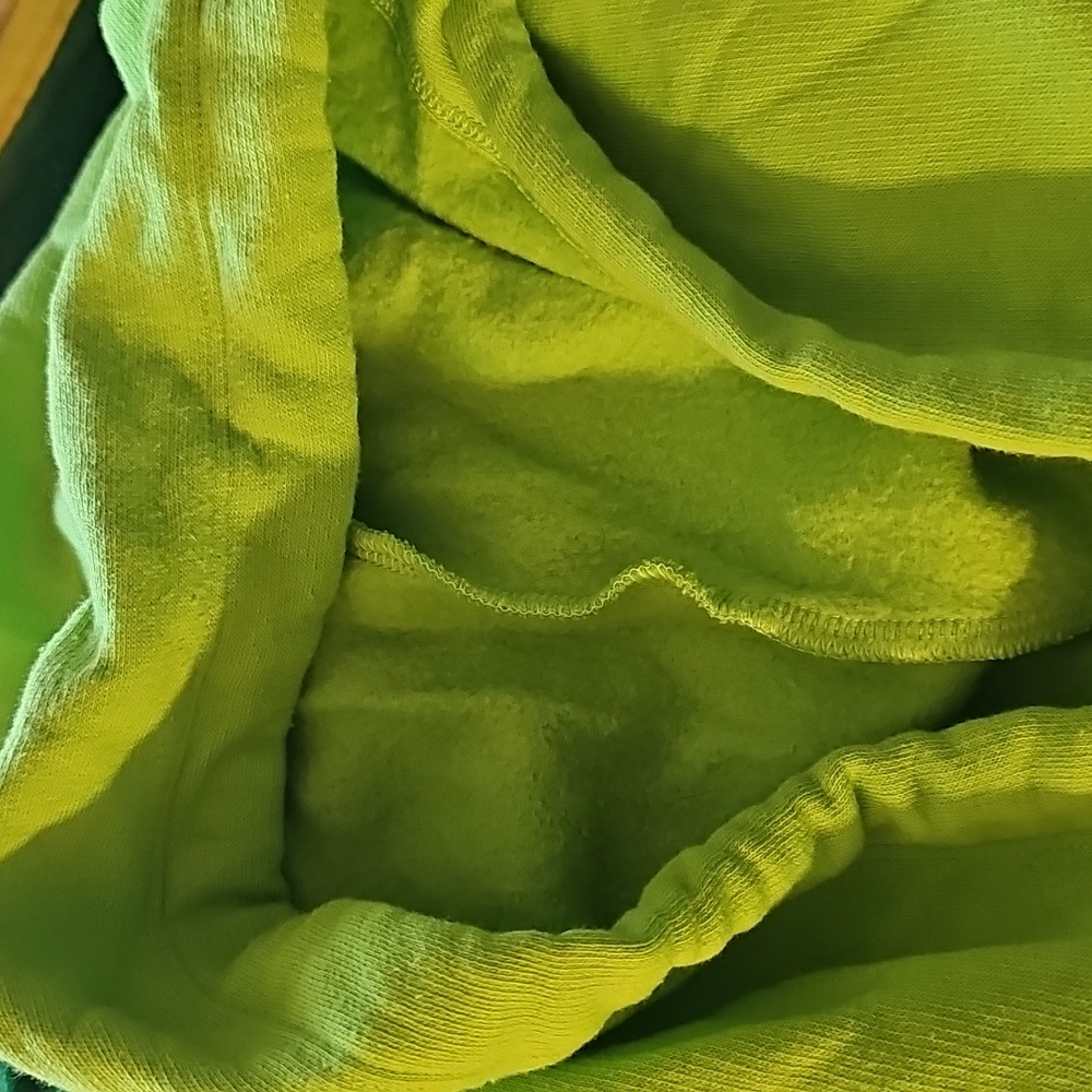 PINK VS Green Hoodie Size M - Picture 4 of 6